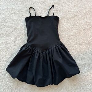 Bubble hem dress